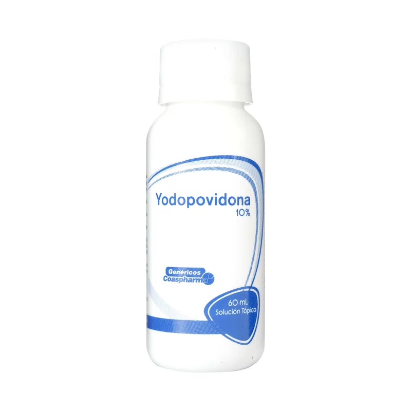 Yodopovidona solución 60 mL COA