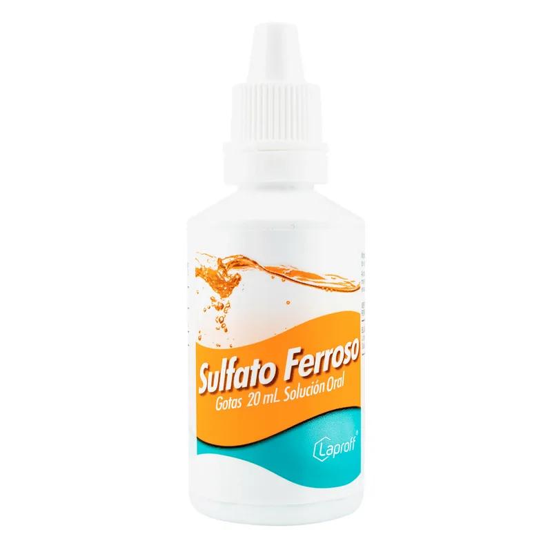 Sulfato Ferroso gotas 125 Mg/ml LP
