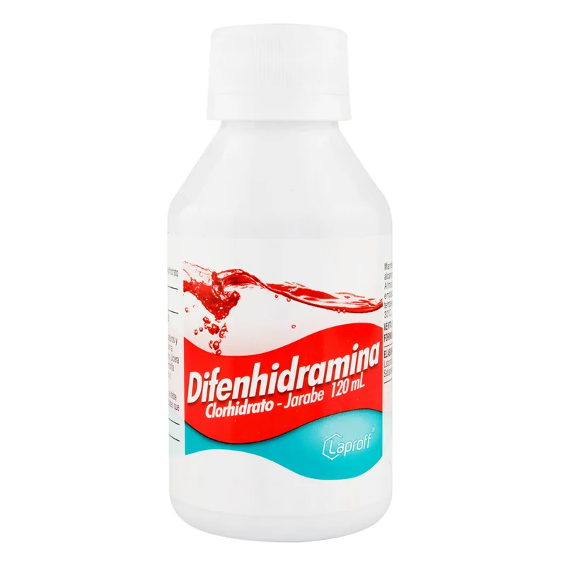 Difenhidramina jarabe 120 mL LP