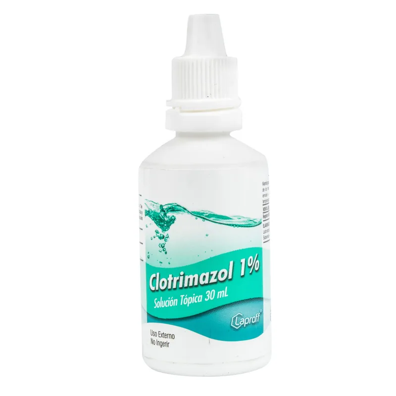 Clotrimazol 1% solución 30 mL LP