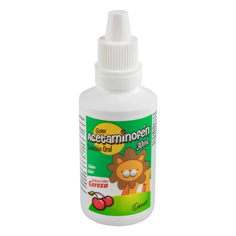 Acetaminofén 100 mg gotas 30 mL LP