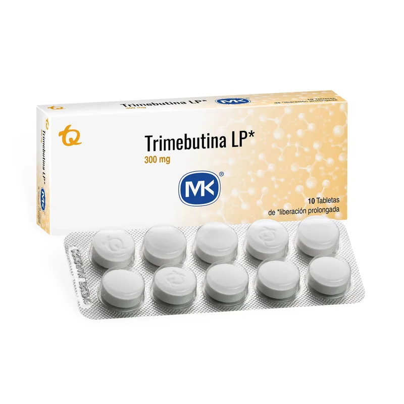 Trimebutina LP 300 mg 10 tabletas MK