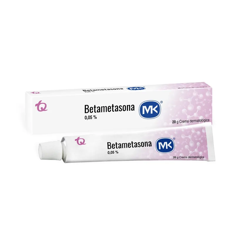 Betametasona 0.05% crema 20 g MK