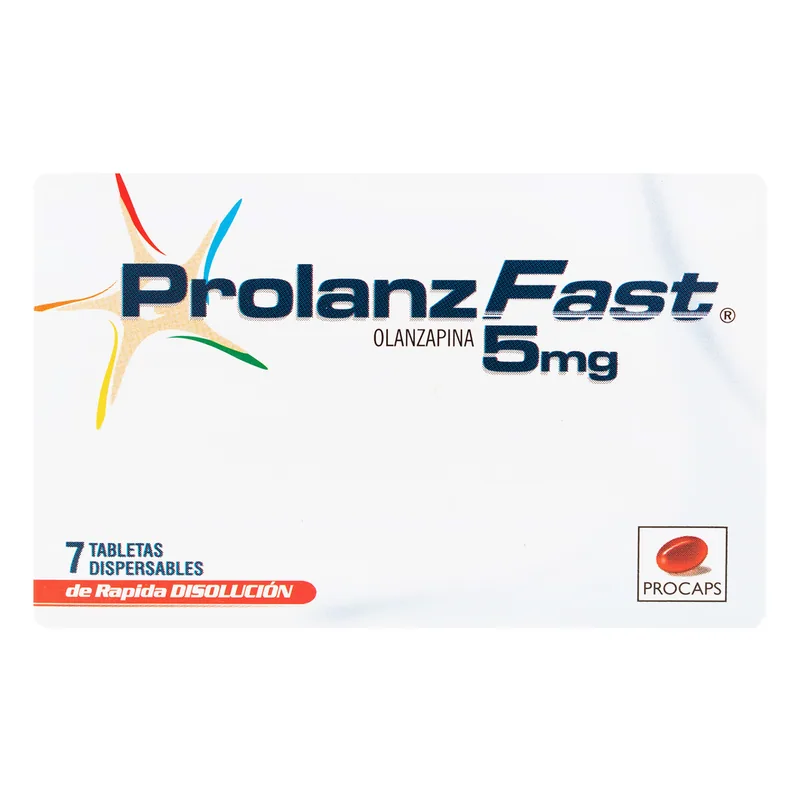 Prolanz Fast 5 mg 7 tabletas