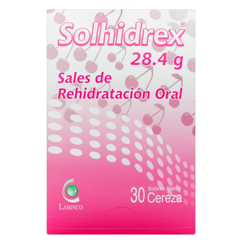 Solhidrex Sabor Cereza 30 sobres
