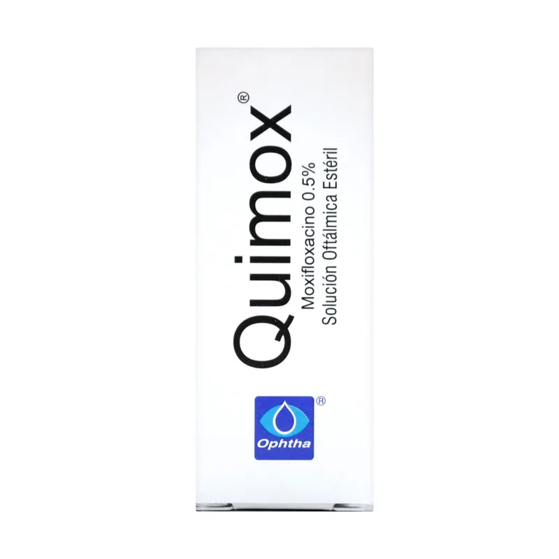 Quimox solución oftálmica 5 mL