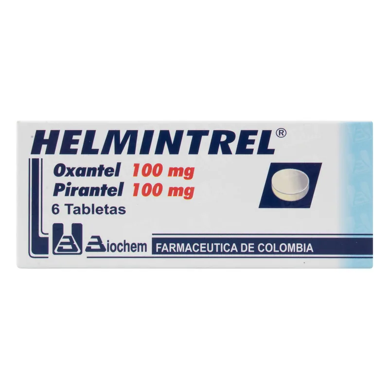 Helmintrel 6 tabletas