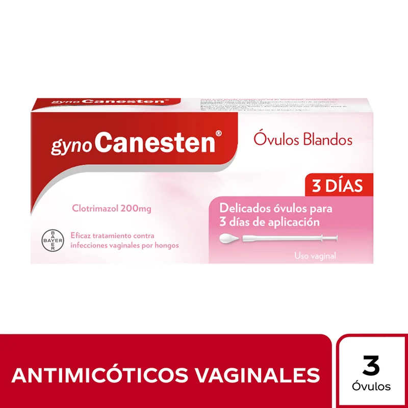 Gynocanesten 200 mg 3 óvulos Blandos