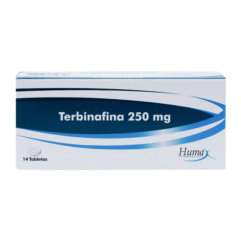 Terbinafina 250 mg 14 tabletas HP