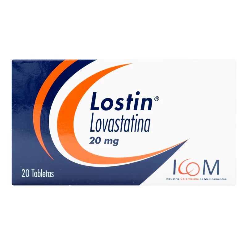 Lostin 20 mg 20 tabletas ICOM