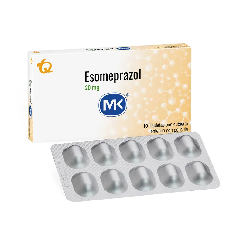 Esomeprazol 20 mg 10 tabletas MK