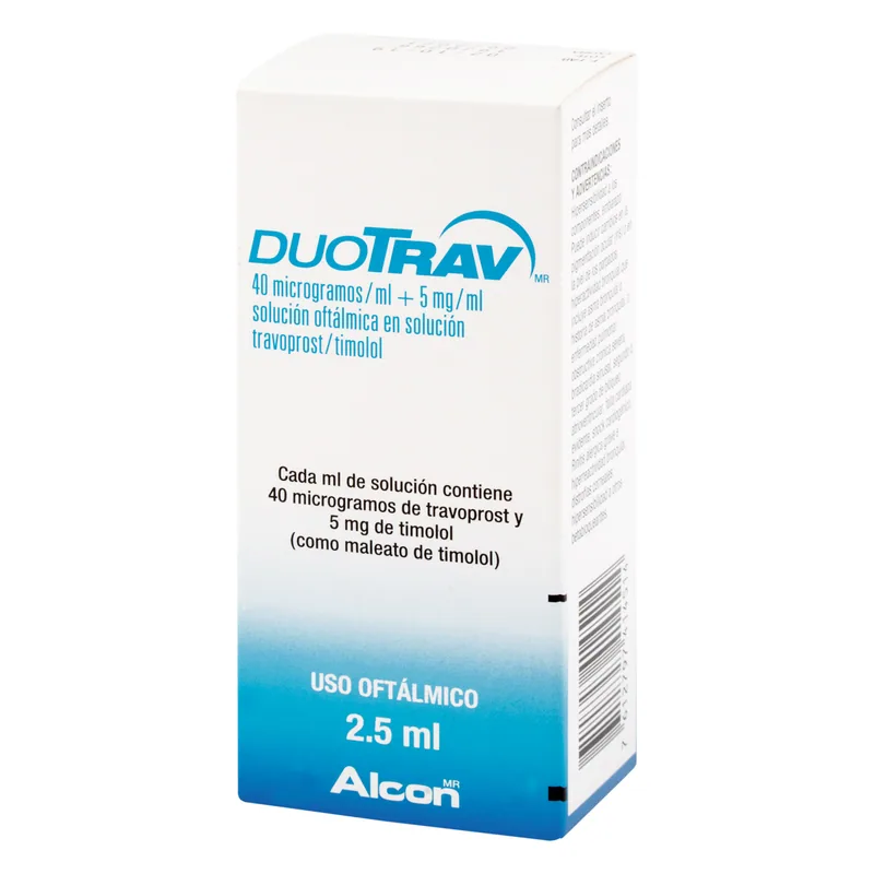 Duotrav solución 2.5 mL