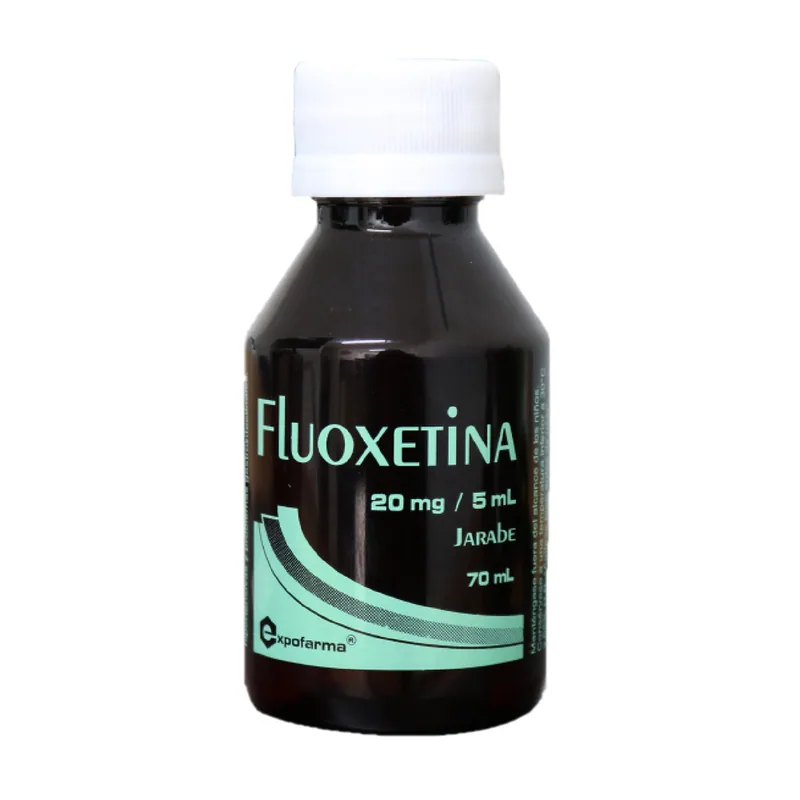 Fluoxetina 20 mg/5 mL jarabe 70 mL Ex