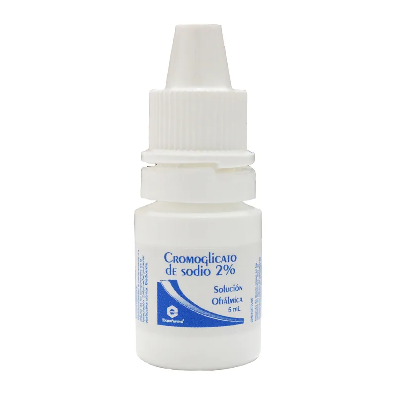Cromoglicato de Sodio 2% oftálmica 5 mL Ex