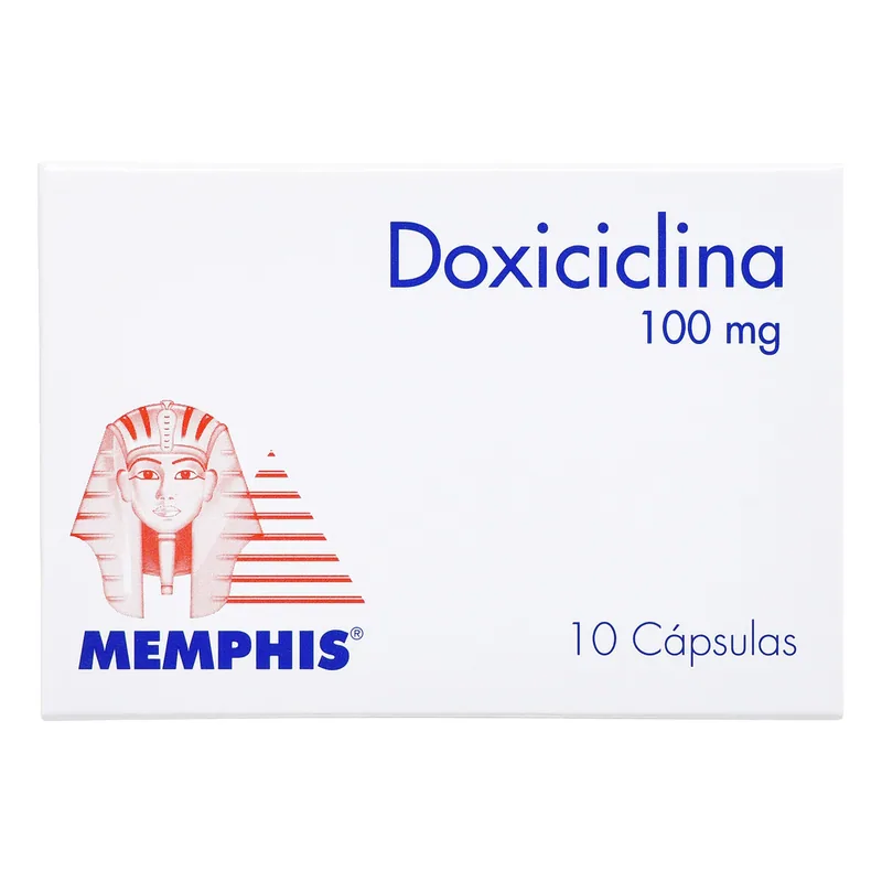Doxiciclina 100 mg 10 tabletas MP