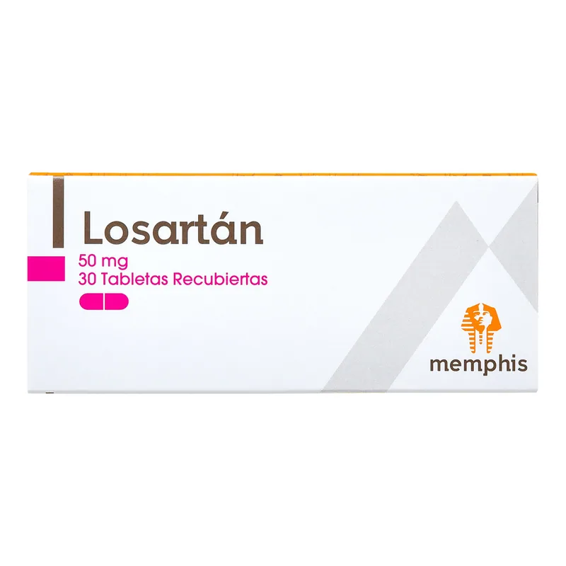 Losartan 50 mg 30 tabletas MP