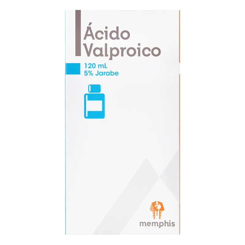 Ácido Valproico 5% jarabe 120 mL MP
