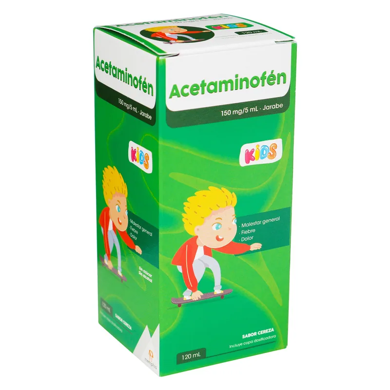 Acetaminofén 150 mg jarabe 120 mL MP