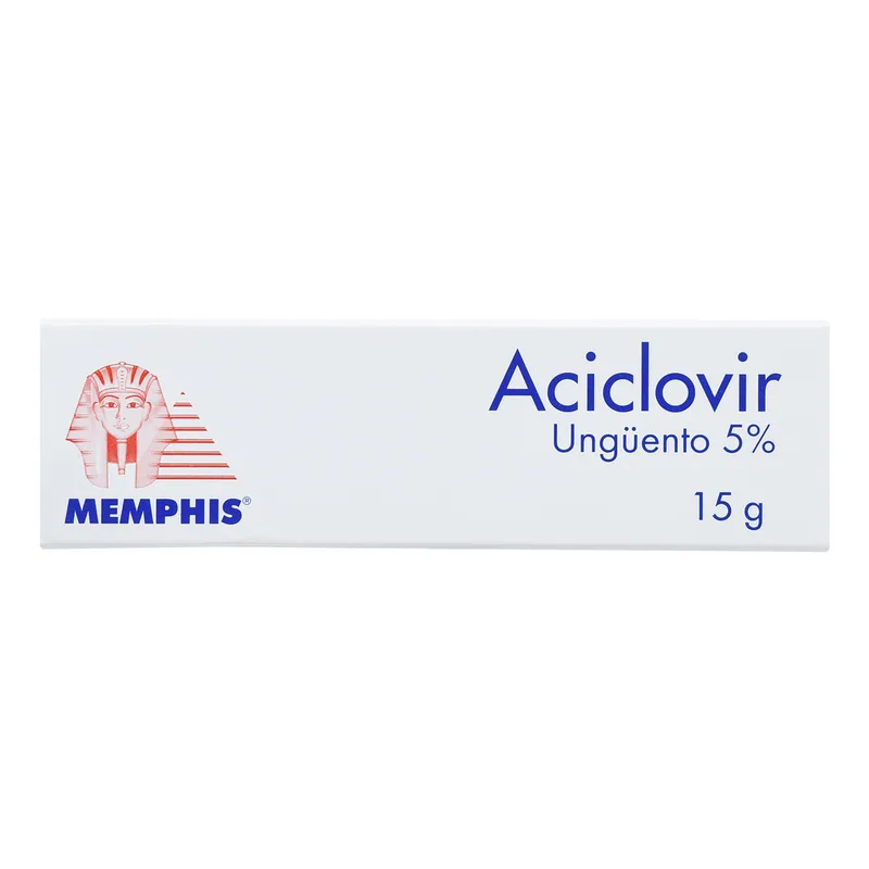 Aciclovir ungüento tópico 15 g MP