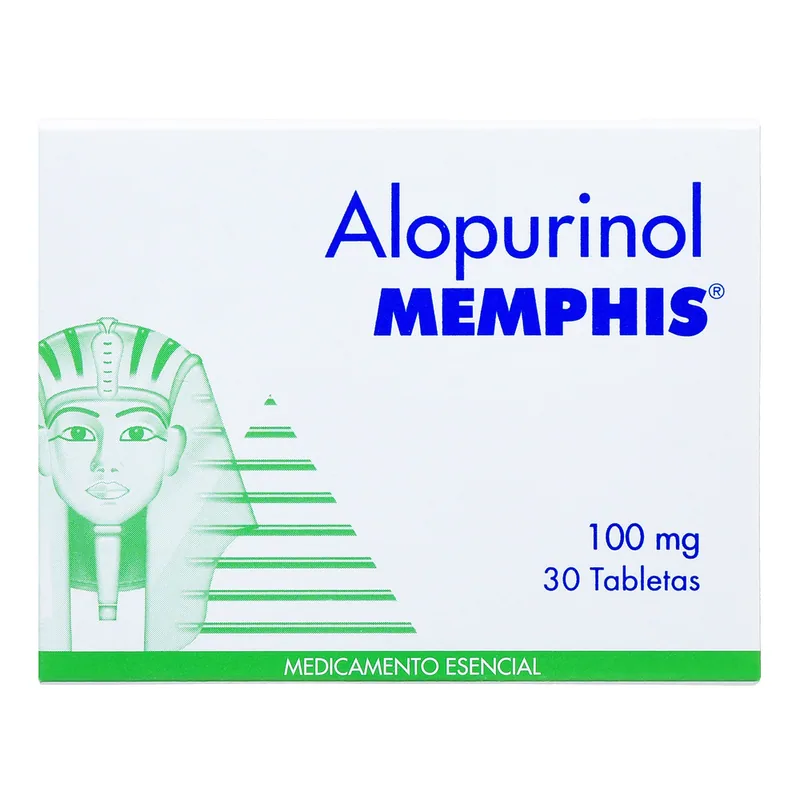 Alopurinol 100 mg 30 tabletas MP