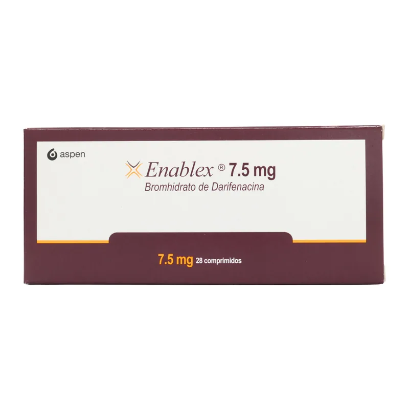 Enablex 7.5 mg 28 tabletas
