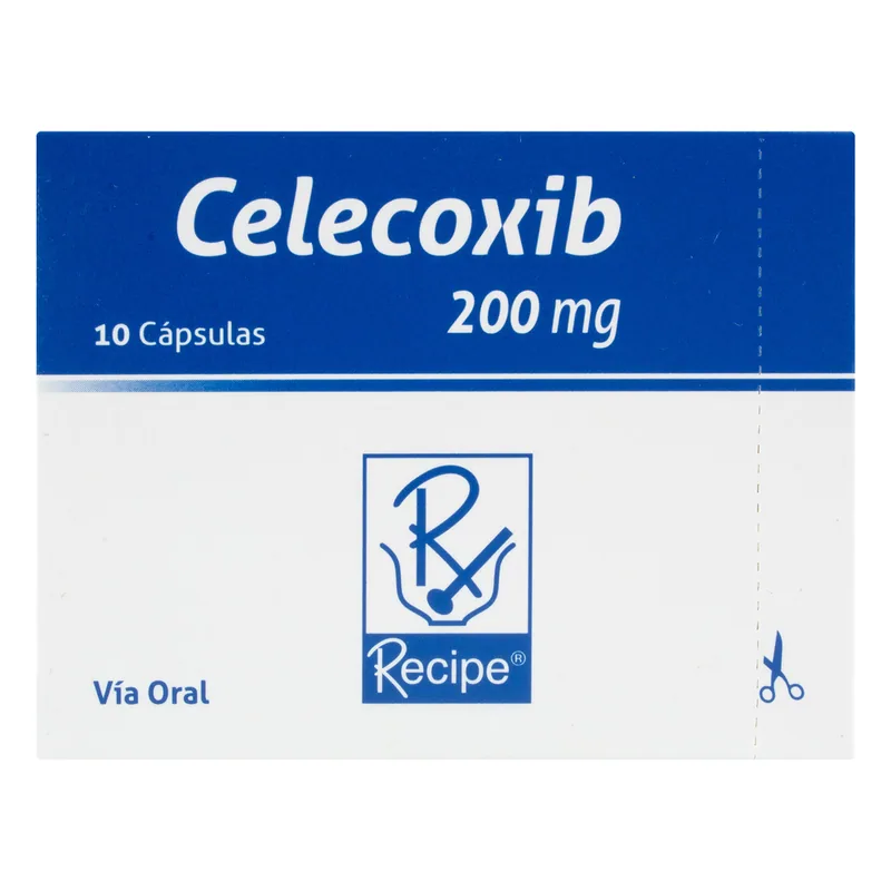 Celecoxib 200 mg 10 cápsulas RC