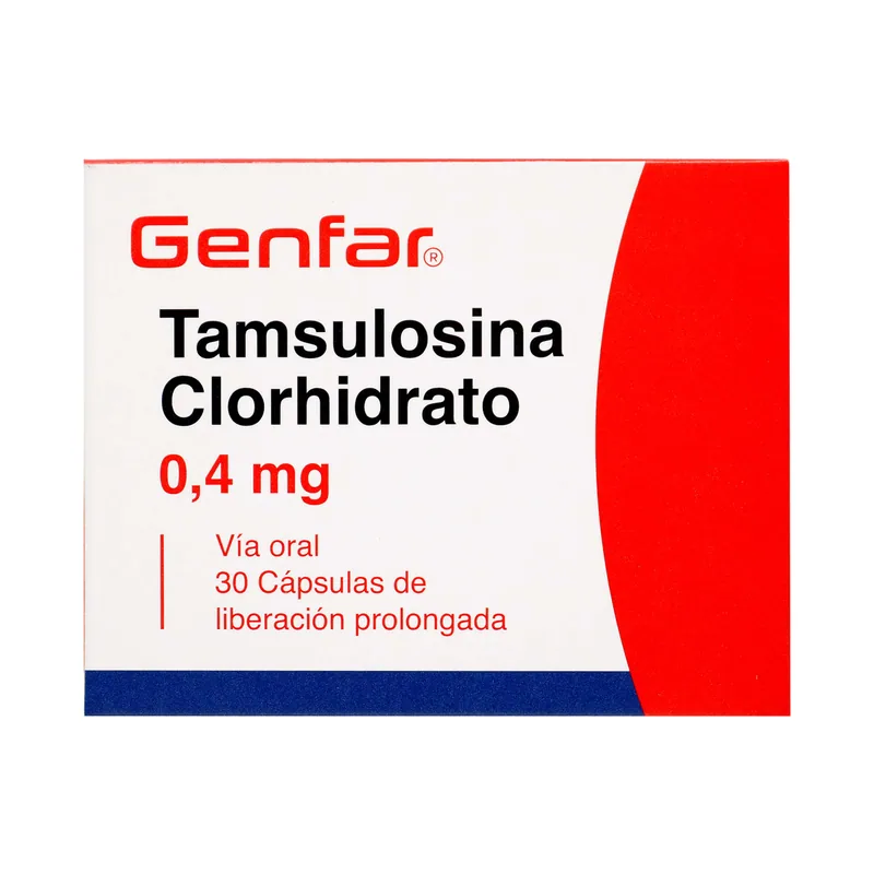 Tamsulosina 0.4 mg 30 cápsulas GF