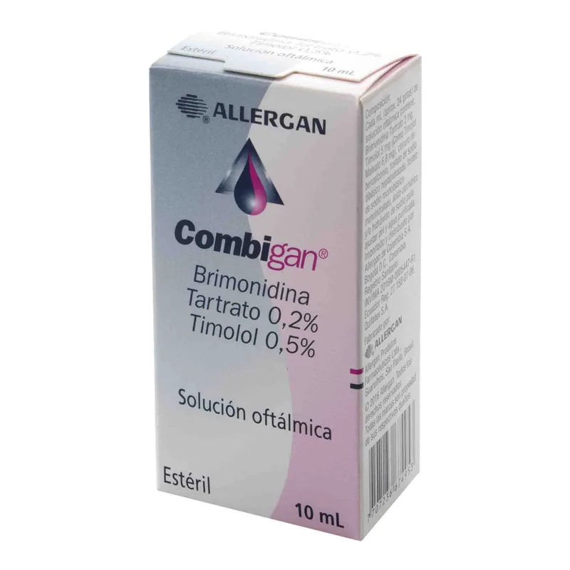 Combigan solución oftálmica 10 mL
