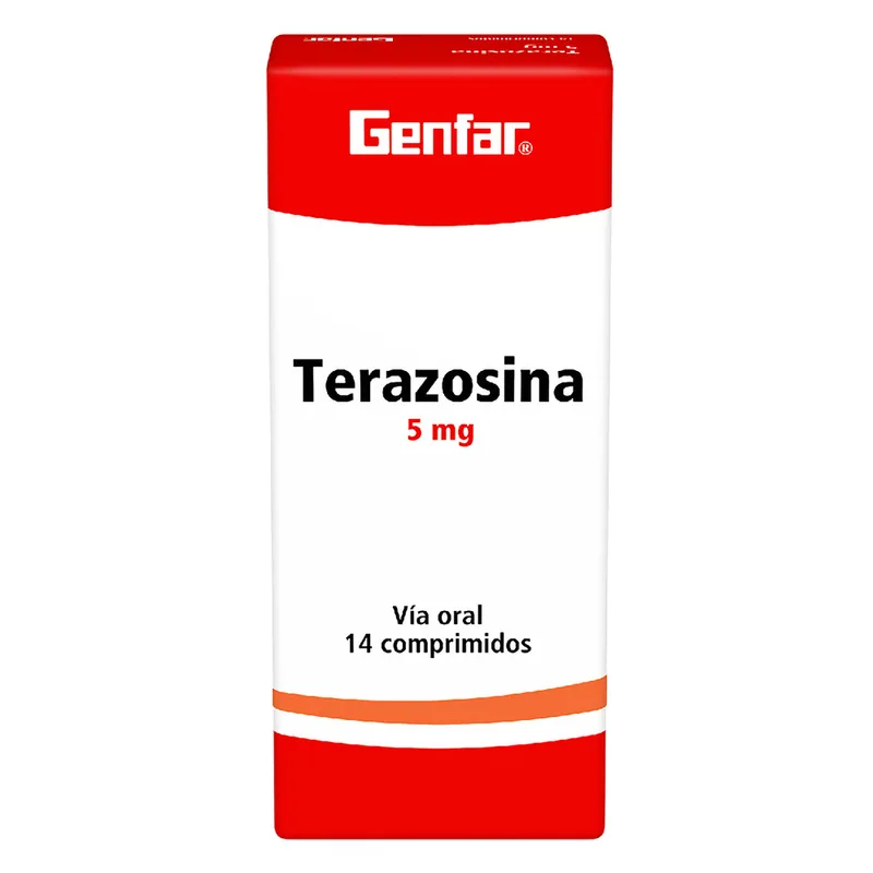 Terazosina 5 mg 14 tabletas GF