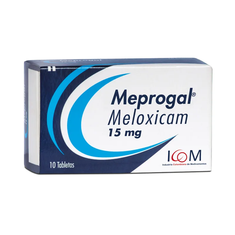 Meprogal 15 mg 10 tabletas ICOM