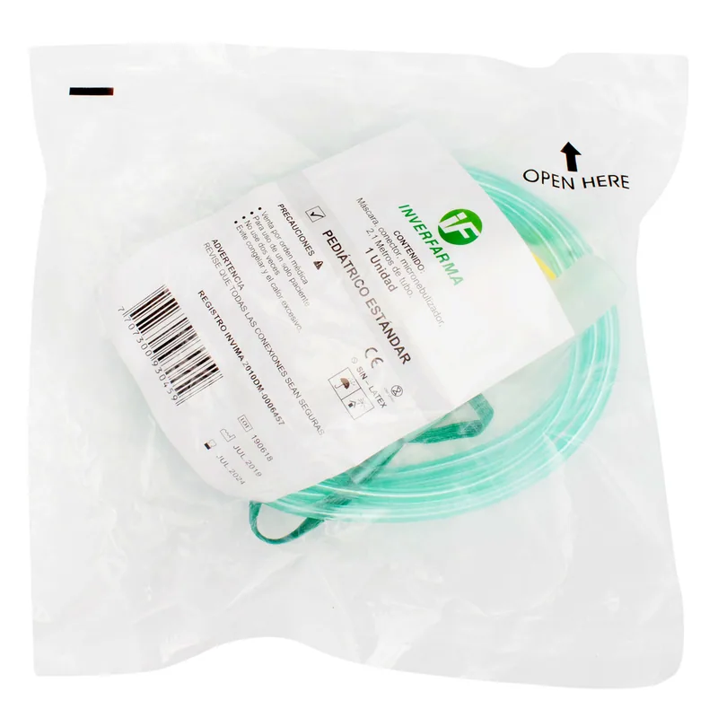 Kit nebulización pediátrico Inverfarma