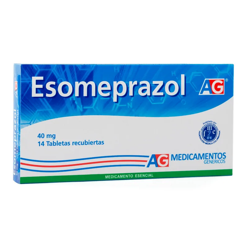 Esomeprazol 40 mg 14 tabletas AG