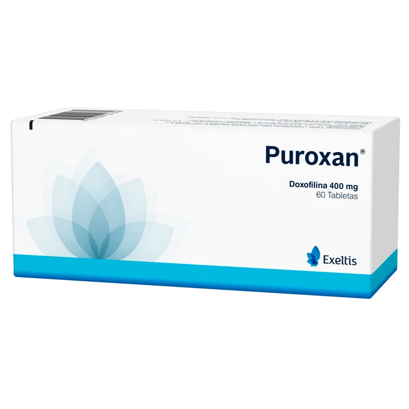 Puroxan 400 mg 60 tabletas