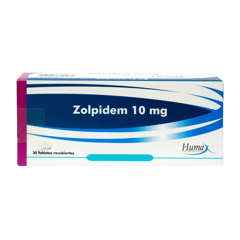 Zolpidem 10 mg 30 tabletas HP
