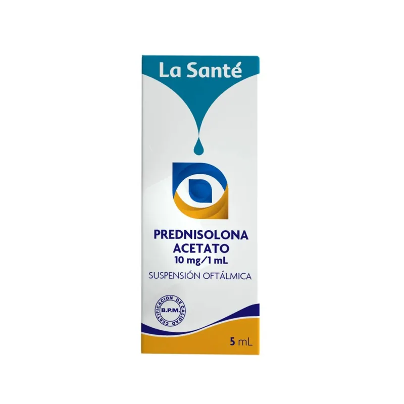 Prednisolona Acetato suspensión oftálmico 5 mL LS