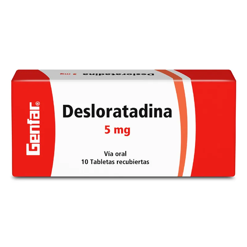 Desloratadina 5 mg 10 tabletas GF