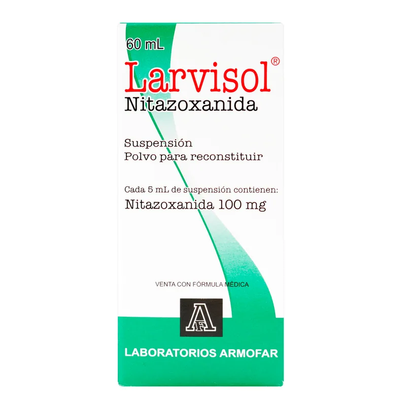 Larvisol 100 mg suspensión 60 mL