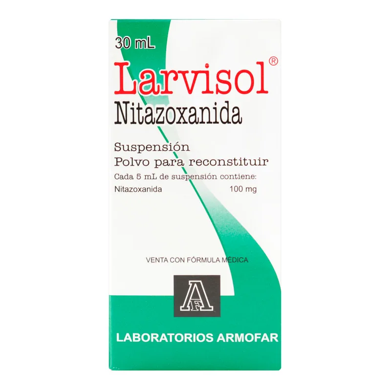 Larvisol 100 mg suspensión 30 mL