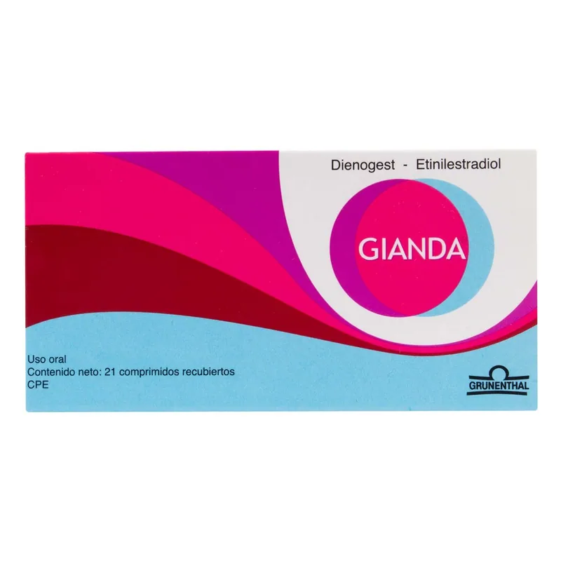 Gianda 21 tabletas