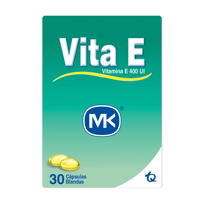Vitamina E 400 U I 3 blíster 10cap MK