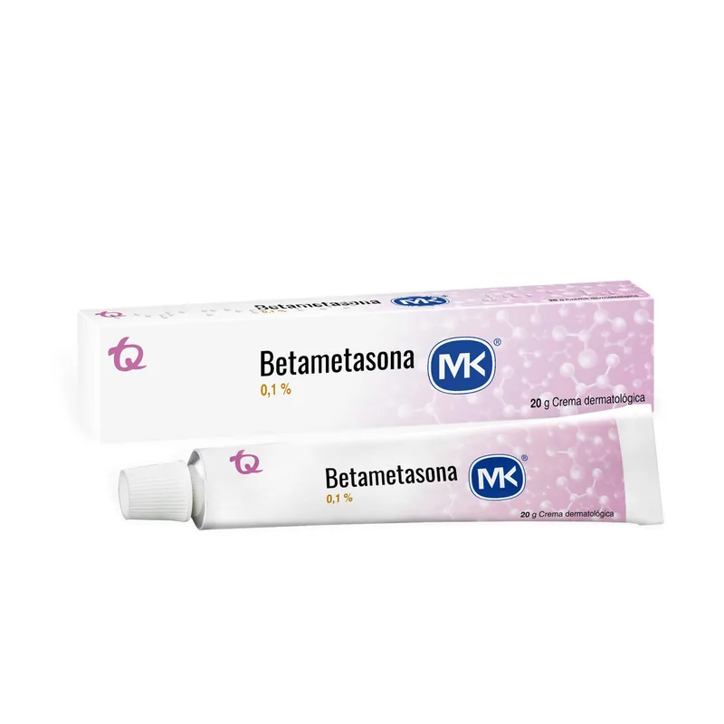 Betametasona 0.1% crema 20 g MK