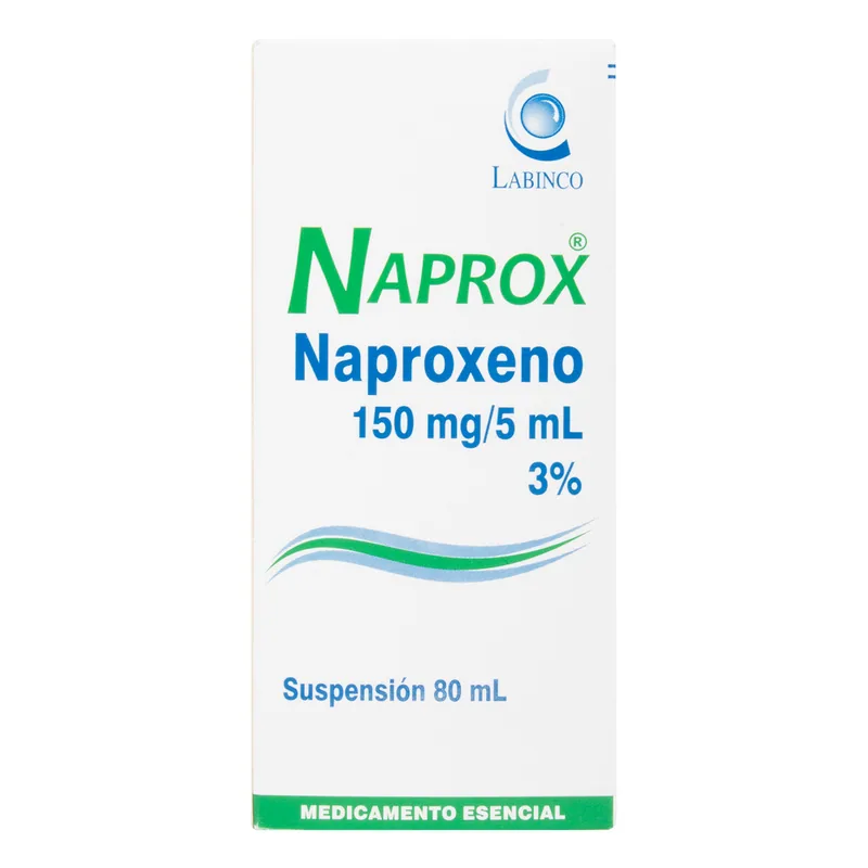 Naprox 150 mg suspensión 80 mL