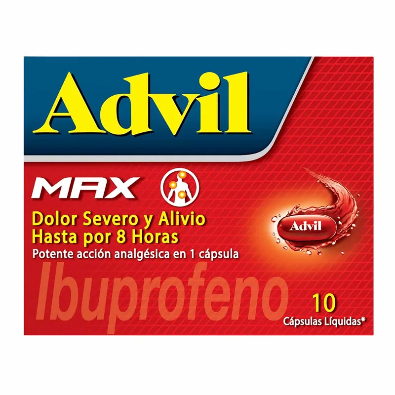 Advil Max 10 cápsulas