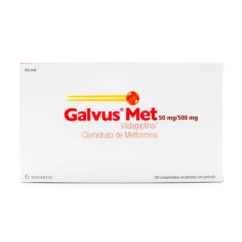 Galvus Met 50/500 mg 28 Com
