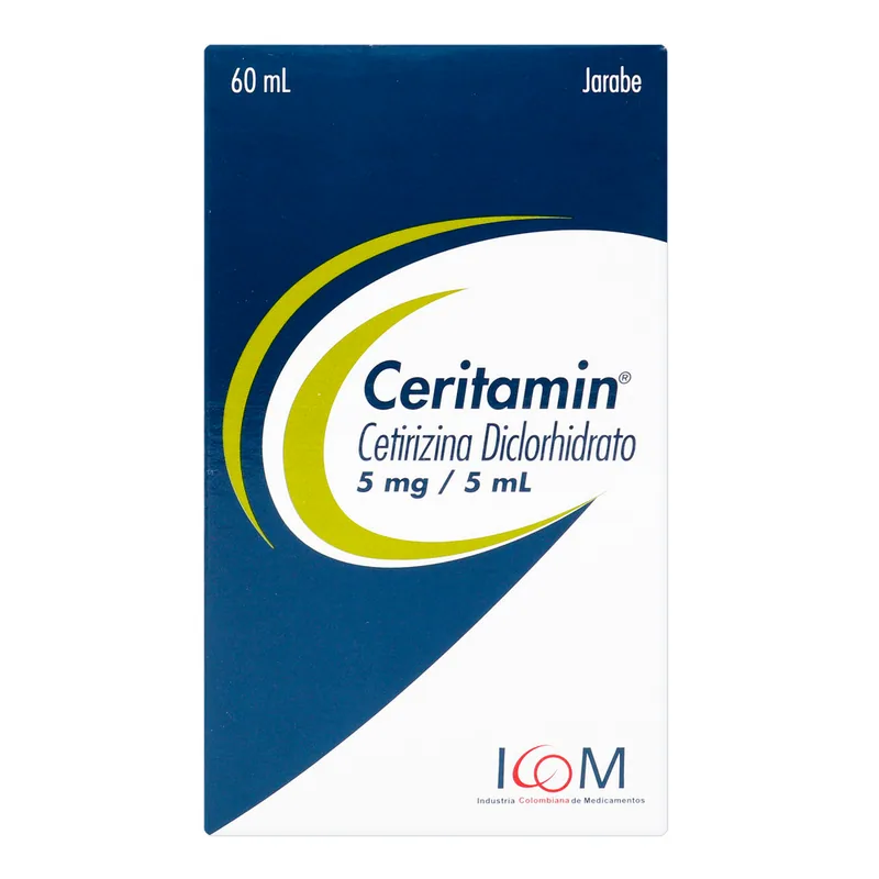 Ceritamin 5 mg/5 mL jarabe 60 mL ICOM