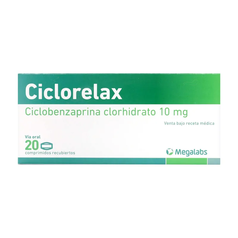 Ciclorelax 10 mg 20 comprimidos
