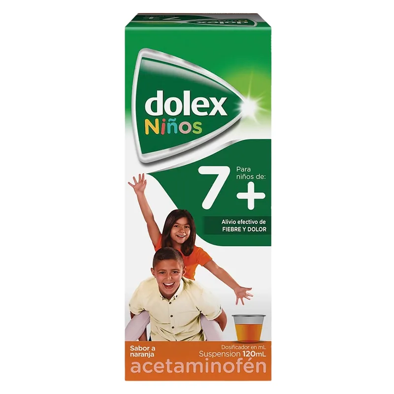Dolex jarabe niños 120 mL 7+