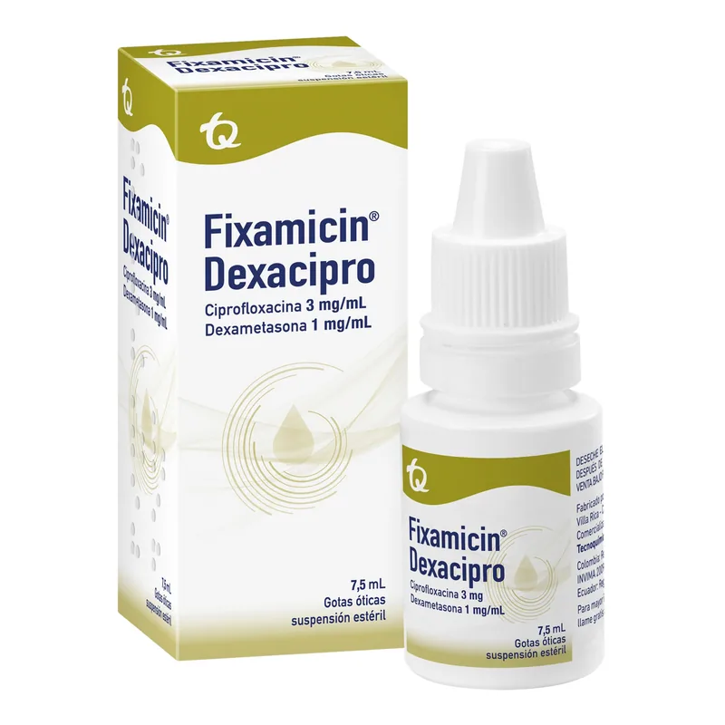 Fixamicin Dexacipro gotas 7.5 mL