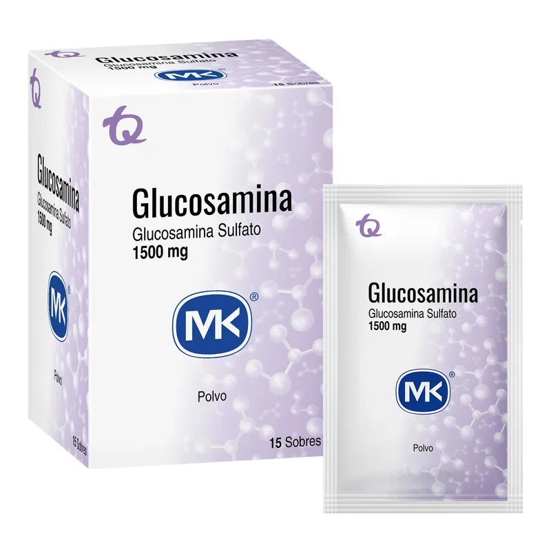 Glucosamina 1500 mg 15 sobres MK