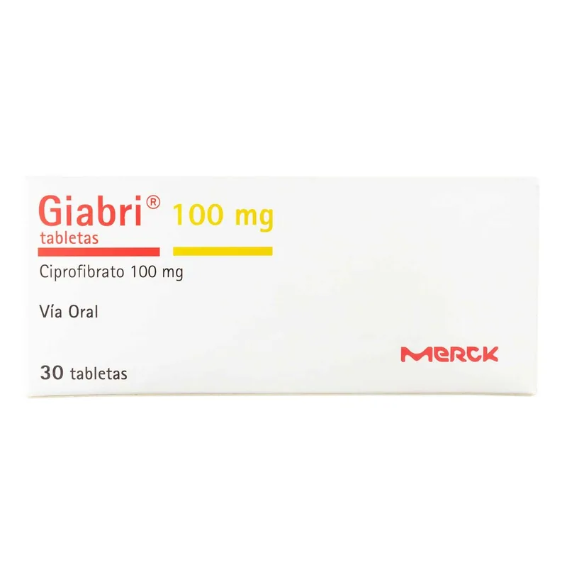 Giabri 100 mg 30 tabletas